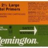 Remington Large Pistol Primers #2-1/2 Box of 1000 (10 Trays of 100)